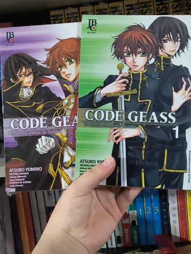 Mangá Code Geass: O Contra Ataque de Suzaku Completo em 2 Volumes - Editora JBC, Shounen