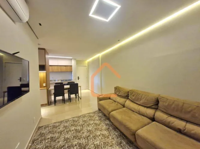 Apartamento com 1 dormitório para alugar, 51 m² por R$ 4.500/mês - Centro - Pouso Alegre/M