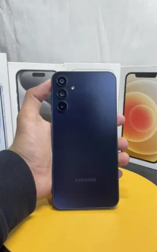 Samsung a15 seminovo condição excelente 128gb cor azul