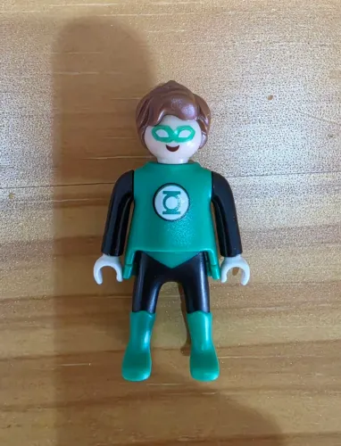 LANTERNA VERDE PLAYMOBIL KINDER OVO DC