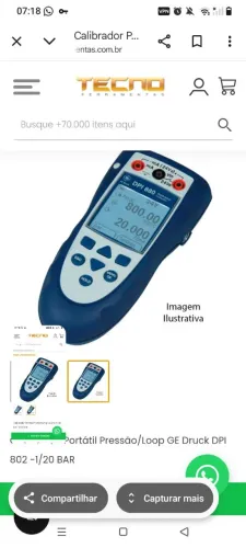 druck dpi 802 pressure indicator and loop calibrator
