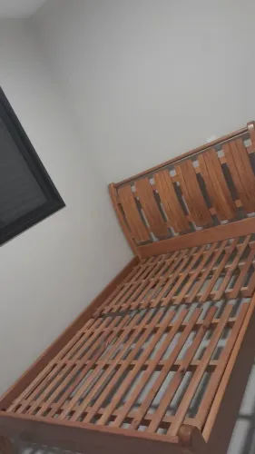 CAMA DE CASAL MADEIRA JEQUITIBÁ