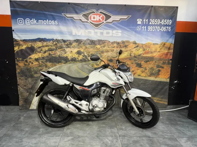 HONDA CG 160 FAN 2018 BRANCA 
