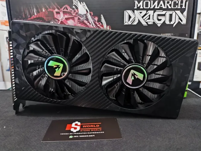* Placa de Vídeo Rx590 8gb DDr5 - Loja store World