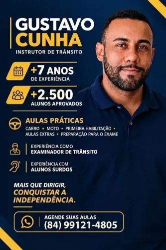 Aulas de Direção | Instrutor de Trânsito | Carro e Moto