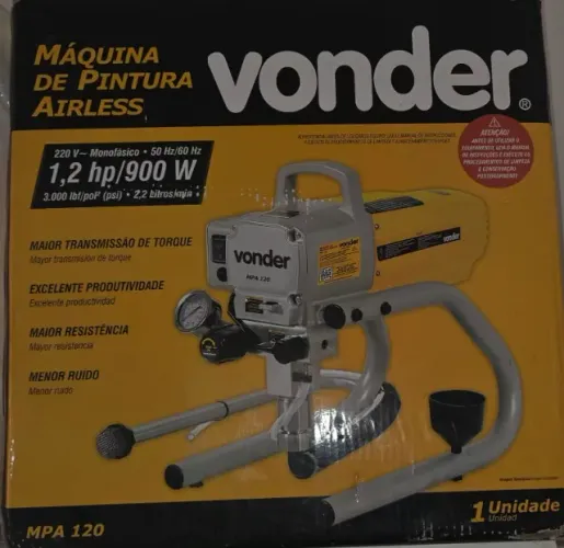 Máquina de pintura Airless.