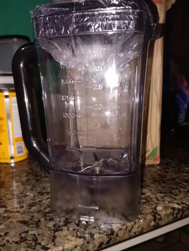 Copo para liquidificador original quadrado com tampa novo 