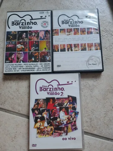 Dvd Triologia Um barzinho Um violão 