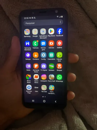 Samsung Galaxy J6 32GB Preto - Tela Super AMOLED (Funcionando Perfeitamente)