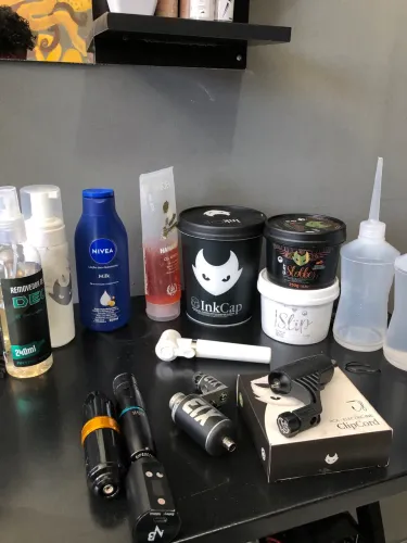 Kit material tatuagem profissional