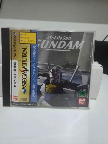 Jogo Mobile Suit Gundam - Sega Saturn (Original Japonês)