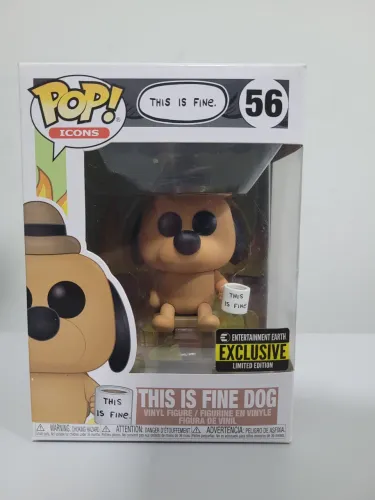 Funko Pop This is Fine Dog