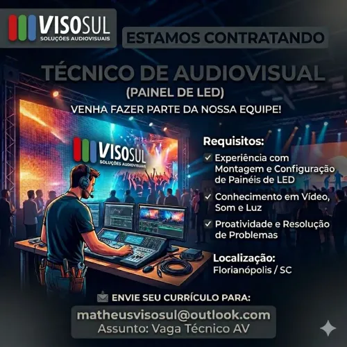 Técnico de audiovisual