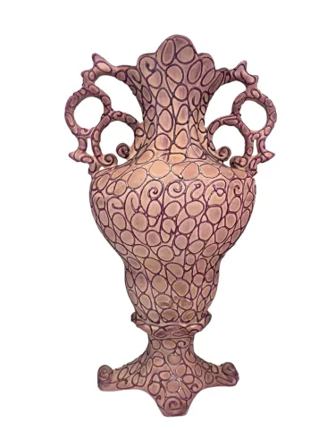 vaso decorativo ânfora  no estilo Art Nouveau e Art Déco,  décadas de 1950 a 1970