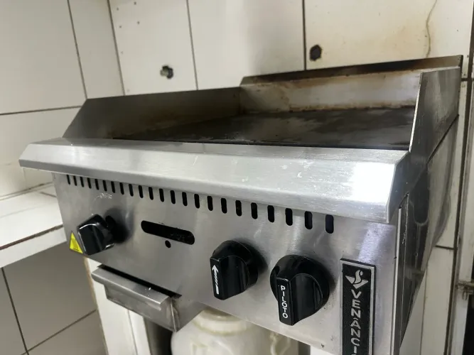 Chapa inox profissional venancio