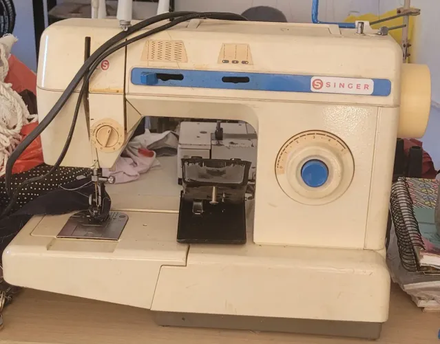 Máquina de costura sinceramente 
