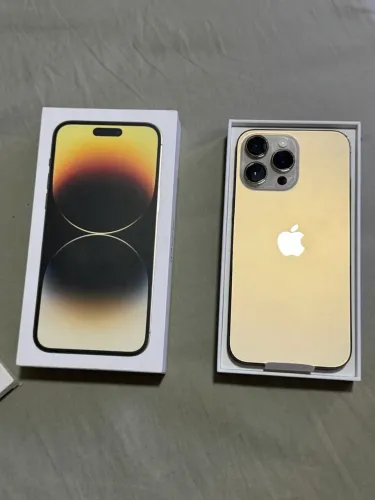 iPhone 14 Pro Max 128gb dourado
