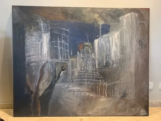 PINTURA ORIGINAL FATIMA PENA