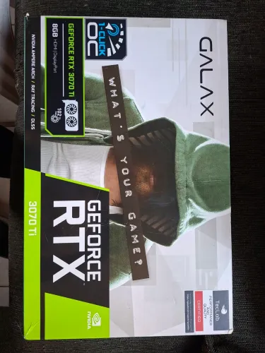 ?Placa De Vídeo Geforce RTX 3070 Ti 8gb GDDR6X 256-bit