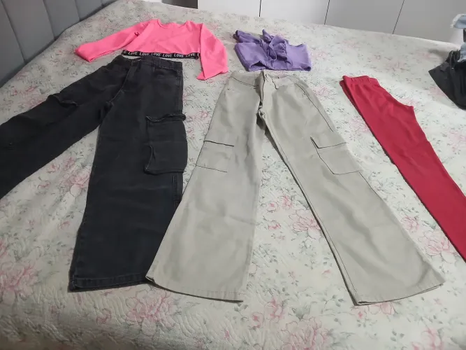 Kit roupas meninas numeração 10