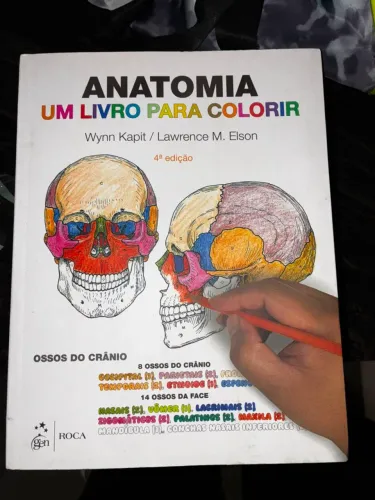 Livro Anatomia - Um Livro Para Colorir