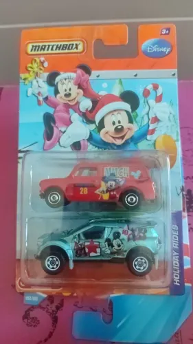 Pack Matchbox Disney Holiday Rides - Mickey E Minnie (Lacrado)