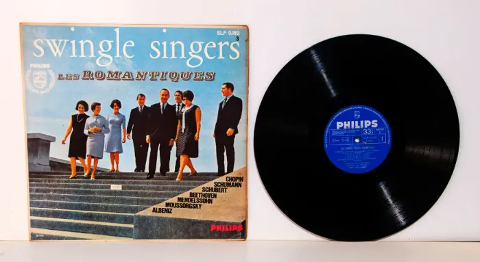 Disco Vinil - Les Swingle Singers - Les Romantiques - Philips - Ind. Brasileirra