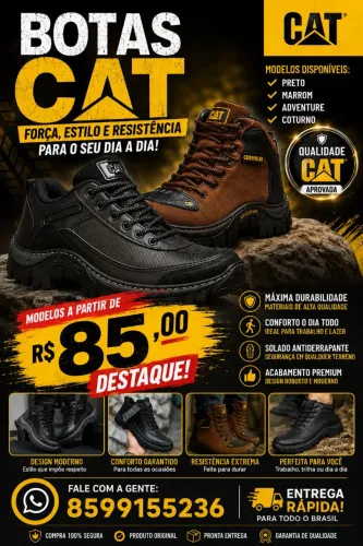 Botas Cat