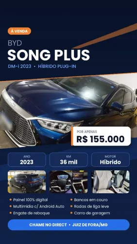 BYD Song Plus 1.5 16V Aut. (hibrido) 2023