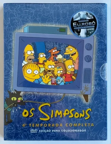 DVD Os Simpsons 4ª temporada completa (novo e lacrado)