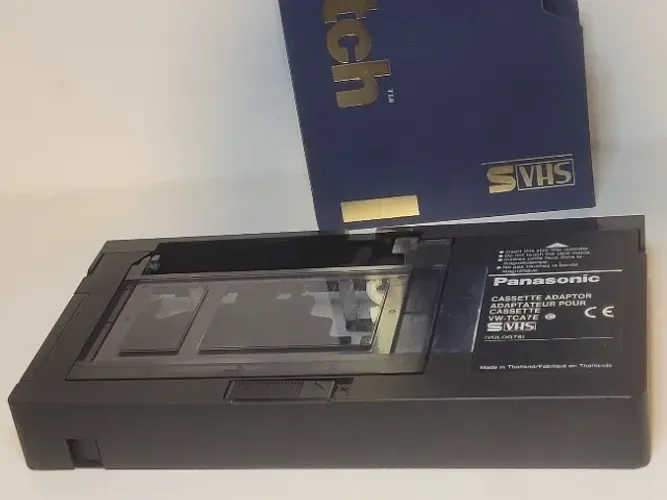 Adaptador De Fita Vhs-c Panasonic Vw-tca7e Original
