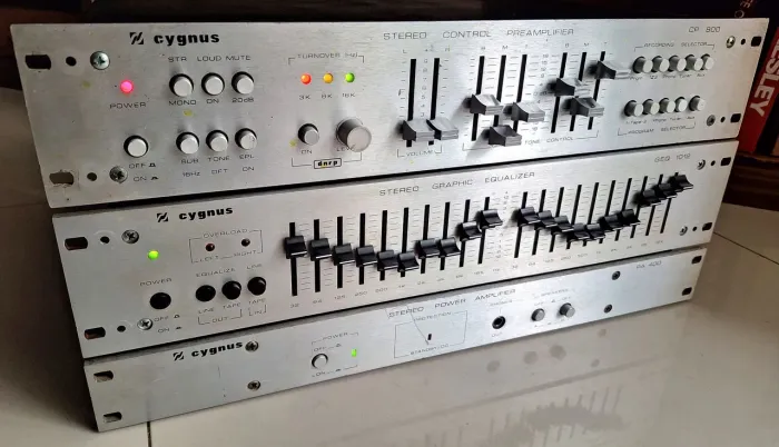 Conjunto cygnus PA400 + GEQ1012 + CP800