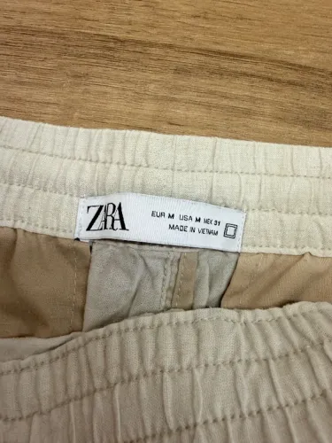 Bermuda Zara de linho