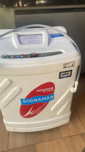 Sauna Vapor SODRAMAR 12KW 18 metros cúbicos 220 Volts trifásico