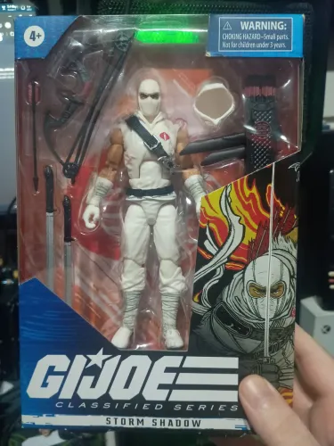 Gi Joe classified 6" storm shadow hasbro 35 figura boneco