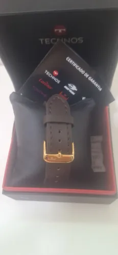 Vendo lindo relógio clássico masculino technos(original)modelo Steel.