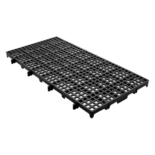 7203 - ESTRADO PLASTICO EST2,5 2.5X25X50 PRETO / MARCA: DELLAPLAST