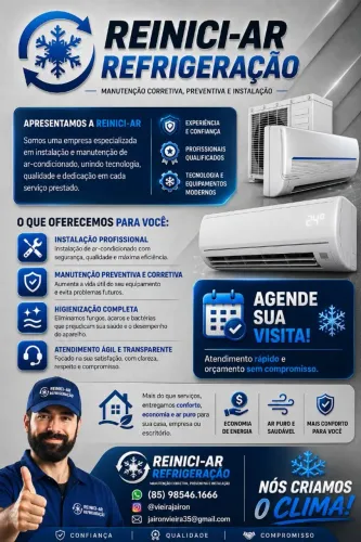 Reinici-ar refrigeração