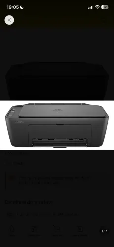 Impressora multifuncional hip deskjet ink advantage 2874