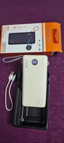 Carregador Portatil Power Bank 20.000mAh HREBOS 3.7V 74Wh