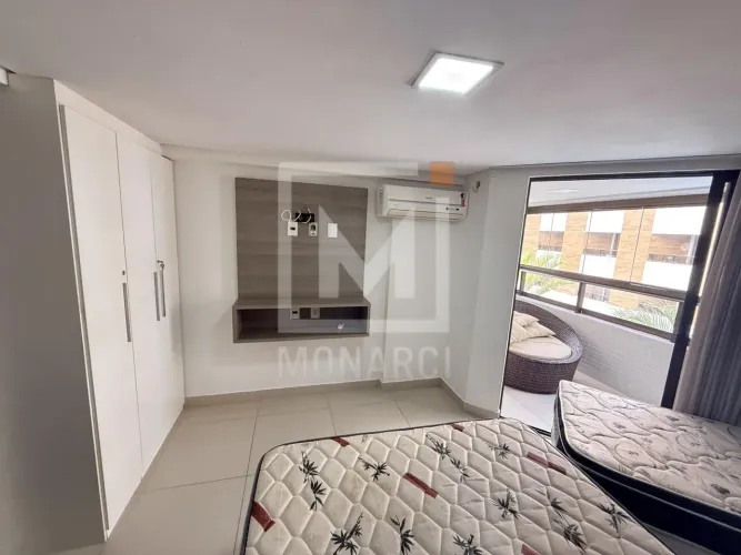 Aluguel Anual para Locação em João Pessoa, Cabo Branco, 1 dormitório, 1 banheiro, 1 vaga