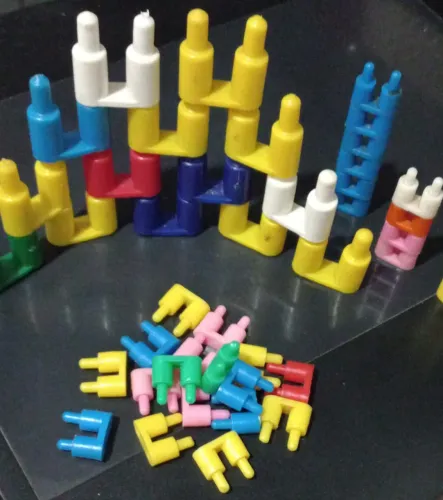 Brinquedos Antigos Blocos de Montar Anos 80