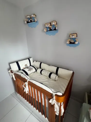 Quarto bebê ursinho aviador 
