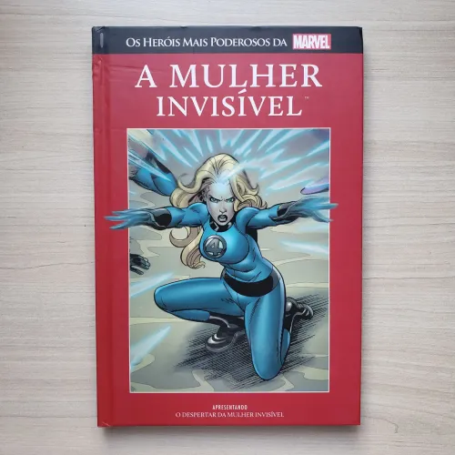 HQ Mulher Invisível (Salvat - Capa Vermelha)