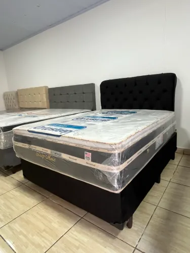 Colchão SLEEP MAX. Casal mais cama box