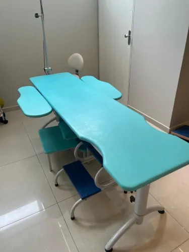 Maca de atendimento médico e fisioterapia