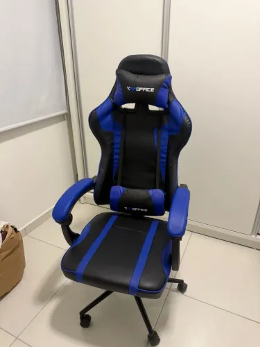 Cadeira Gamer GOffice Original - Excelente Estado com Almofadas