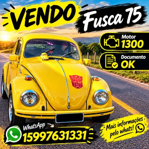 Volkswagen Fusca 1300 1975
