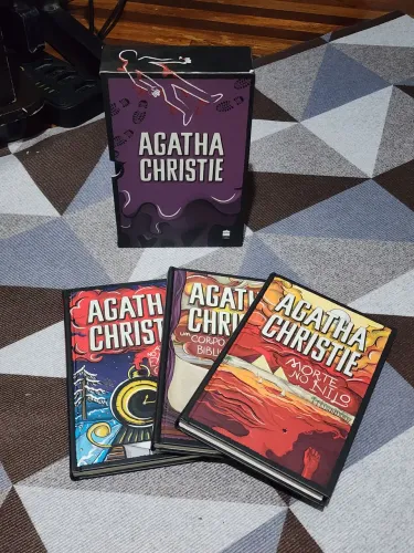 coleção agatha christie box 1 capa dura