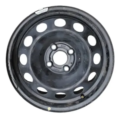 Roda De Ferro Preta Aro 15 Original Toyota Yaris 1.5 2023 Preto